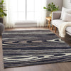 Piper Looms Mayfield Nature AMF974 Black Machine Washable Area Rug Lifestyle Image Feature