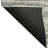 Piper Looms Mayfield Nature AMF974 Gray Machine Washable Area Rug Backing Image