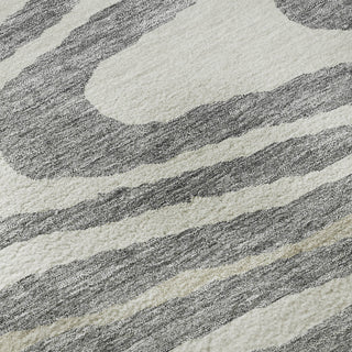 Piper Looms Mayfield Nature AMF974 Gray Machine Washable Area Rug Swatch Image