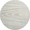Piper Looms Mayfield Nature AMF974 Ivory Machine Washable Area Rug Round Main Image
