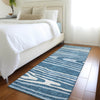 Piper Looms Mayfield Nature AMF974 Navy Machine Washable Area Rug Runner Lifestyle Image Feature