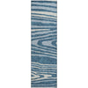 Piper Looms Mayfield Nature AMF974 Navy Machine Washable Area Rug Runner Main Image