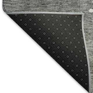 Piper Looms Mayfield Abstract AMF975 Gray Machine Washable Area Rug Backing Image