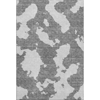 Piper Looms Mayfield Abstract AMF975 Gray Machine Washable Area Rug main image