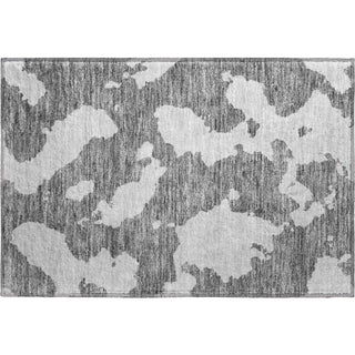 Piper Looms Mayfield Abstract AMF975 Gray Machine Washable Area Rug Scatter Main Image