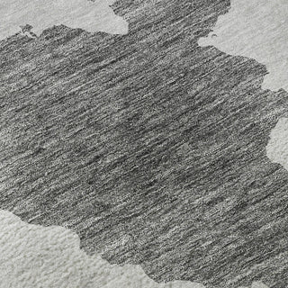 Piper Looms Mayfield Abstract AMF975 Gray Machine Washable Area Rug Swatch Image