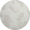 Piper Looms Mayfield Abstract AMF975 Ivory Machine Washable Area Rug Round Main Image