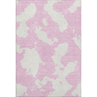 Piper Looms Mayfield Abstract AMF975 Pink Machine Washable Area Rug main image