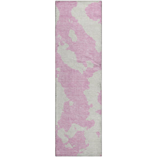 Piper Looms Mayfield Abstract AMF975 Pink Machine Washable Area Rug Runner Main Image