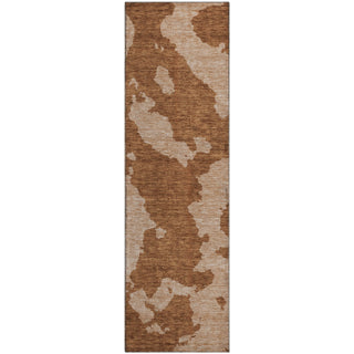 Piper Looms Mayfield Abstract AMF975 Terracotta Machine Washable Area Rug Runner Main Image