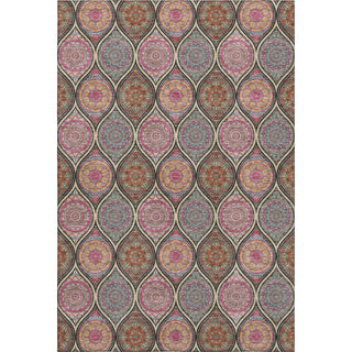 Piper Looms Mayfield Modern AMF976 Black Machine Washable Area Rug main image