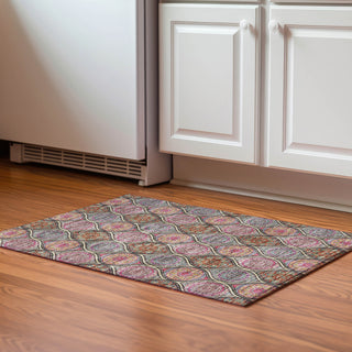 Piper Looms Mayfield Modern AMF976 Black Machine Washable Area Rug Scatter Lifestyle Image Feature