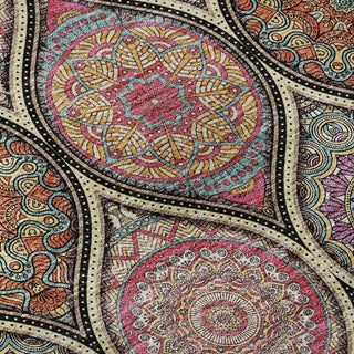Piper Looms Mayfield Modern AMF976 Black Machine Washable Area Rug Swatch Image