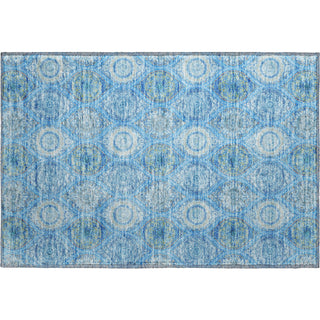 Piper Looms Mayfield Modern AMF976 Denim Machine Washable Area Rug Scatter Main Image