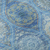 Piper Looms Mayfield Modern AMF976 Denim Machine Washable Area Rug Swatch Image