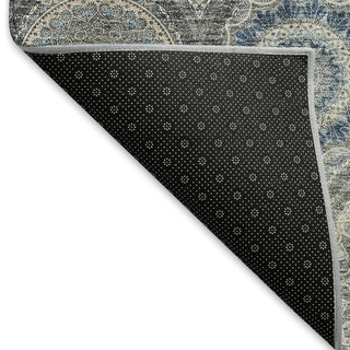 Piper Looms Mayfield Modern AMF976 Gray Machine Washable Area Rug Backing Image