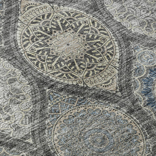 Piper Looms Mayfield Modern AMF976 Gray Machine Washable Area Rug Swatch Image