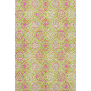 Piper Looms Mayfield Modern AMF976 Lime Machine Washable Area Rug main image