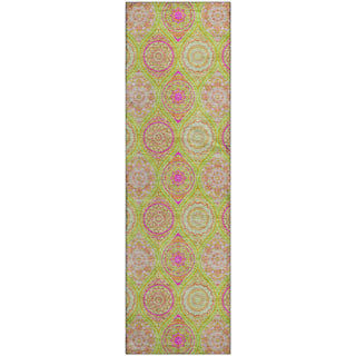 Piper Looms Mayfield Modern AMF976 Lime Machine Washable Area Rug Runner Main Image