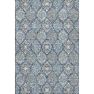 Piper Looms Mayfield Modern AMF976 Navy Machine Washable Area Rug main image