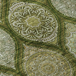 Piper Looms Mayfield Modern AMF976 Olive Machine Washable Area Rug Swatch Image