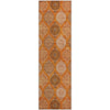 Piper Looms Mayfield Modern AMF976 Orange Machine Washable Area Rug Runner Main Image