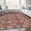 Piper Looms Mayfield Modern AMF976 Paprika Machine Washable Area Rug Lifestyle Image Feature