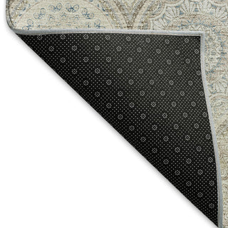 Piper Looms Mayfield Modern AMF976 Taupe Machine Washable Area Rug Backing Image