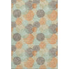 Piper Looms Mayfield Circles AMF977 Beige Machine Washable Area Rug main image