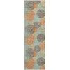 Piper Looms Mayfield Circles AMF977 Beige Machine Washable Area Rug Runner Main Image
