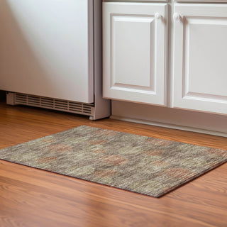 Piper Looms Mayfield Circles AMF977 Brown Machine Washable Area Rug Scatter Lifestyle Image Feature