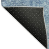 Piper Looms Mayfield Circles AMF977 Denim Machine Washable Area Rug Backing Image
