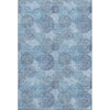Piper Looms Mayfield Circles AMF977 Denim Machine Washable Area Rug main image