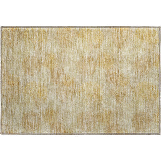 Piper Looms Mayfield Circles AMF977 Gold Machine Washable Area Rug Scatter Main Image
