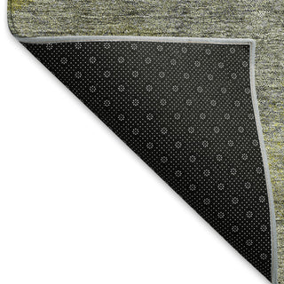 Piper Looms Mayfield Circles AMF977 Gray Machine Washable Area Rug Backing Image