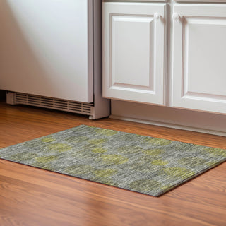 Piper Looms Mayfield Circles AMF977 Gray Machine Washable Area Rug Scatter Lifestyle Image Feature