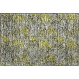 Piper Looms Mayfield Circles AMF977 Gray Machine Washable Area Rug Scatter Main Image