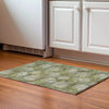 Piper Looms Mayfield Circles AMF977 Green Machine Washable Area Rug Scatter Lifestyle Image Feature
