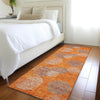 Piper Looms Mayfield Circles AMF977 Orange Machine Washable Area Rug Runner Lifestyle Image Feature