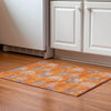 Piper Looms Mayfield Circles AMF977 Orange Machine Washable Area Rug Scatter Lifestyle Image Feature