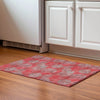 Piper Looms Mayfield Circles AMF977 Red Machine Washable Area Rug Scatter Lifestyle Image Feature