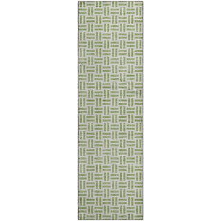 Piper Looms Mayfield Geometric AMF978 Aloe Machine Washable Area Rug Runner Main Image