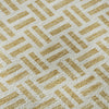 Piper Looms Mayfield Geometric AMF978 Gold Machine Washable Area Rug Swatch Image