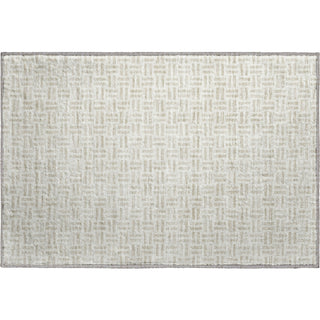 Piper Looms Mayfield Geometric AMF978 Ivory Machine Washable Area Rug Scatter Main Image