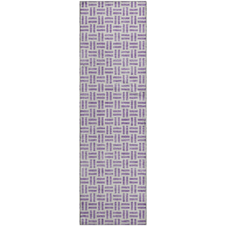 Piper Looms Mayfield Geometric AMF978 Lavender Machine Washable Area Rug Runner Main Image