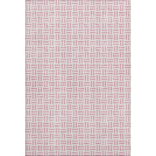 Piper Looms Mayfield Geometric AMF978 Pink Machine Washable Area Rug main image
