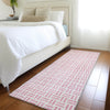 Piper Looms Mayfield Geometric AMF978 Pink Machine Washable Area Rug Runner Lifestyle Image Feature