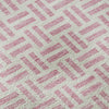Piper Looms Mayfield Geometric AMF978 Pink Machine Washable Area Rug Swatch Image