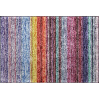 Piper Looms Mayfield Stripes AMF979 Lavender Machine Washable Area Rug Scatter Main Image