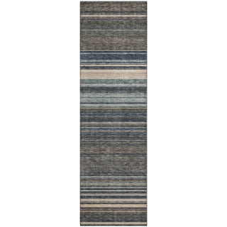 Piper Looms Mayfield Stripes AMF979 Taupe Machine Washable Area Rug Runner Main Image